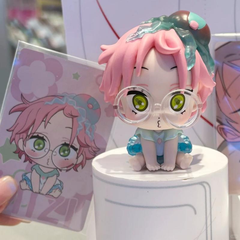 В наличии Настоящая Серия Инопланетный Сценический Малыш Сюрприз Blind Box Фигурка Q-Версия Модные Игрушки Настольное Украшение Kawaii Подарки для Фанатов