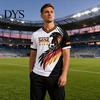 Camiseta de Animación de Fútbol 2026 para Hombre Alemania, Camiseta para Aficionados, Camiseta de Aficionado con Cuello en V Bandera Alemana, Camiseta Elegante con Símbolo para Camiseta Nacional de Fútbol