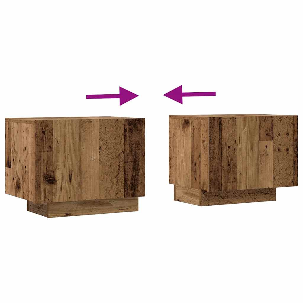 TV Cabinet with Rustic Wood Look 100 x 35 x 40 cm Engineered Wood