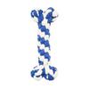 Cotton Rope Dog Toy Bone Shaped Puppy Teething Chew Toy Natural Cotton Thread Braided Rope Toy For Small Dogs Teething Cleaning