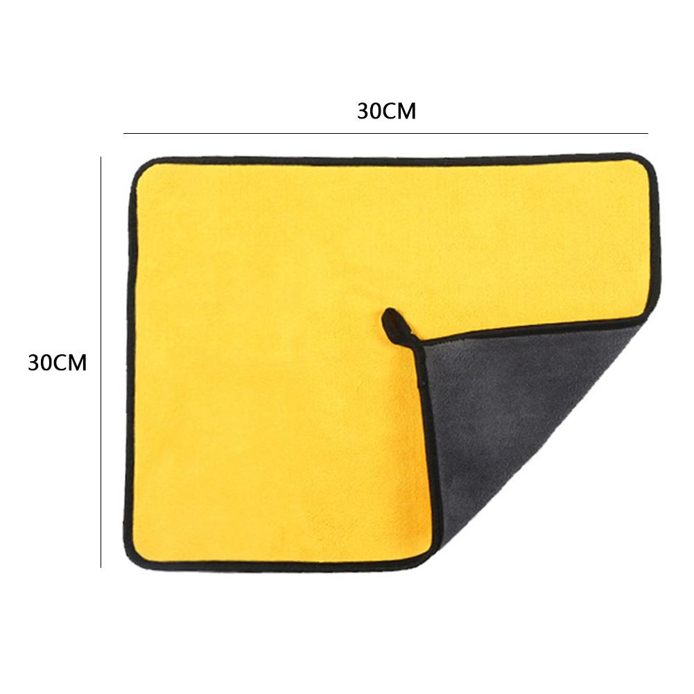 Microfiber Towel Car Cleaning Cloth for Car Wash Towel 30*30cm 30*60cm Car Absorbent Cloth Car Washing Cleaning Products