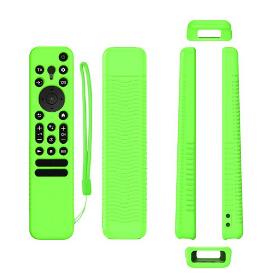 Remote Control Cover Shockproof Wear-resistant with Full Coverage Strap Silicone Remote Control Protective