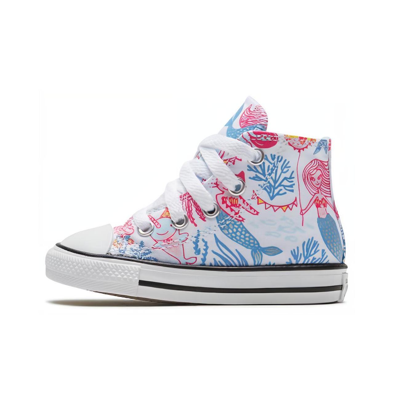 

Converse Chuck Taylor All Star High Top Canvas Shoes Pink Blue Infant And Toddler 24