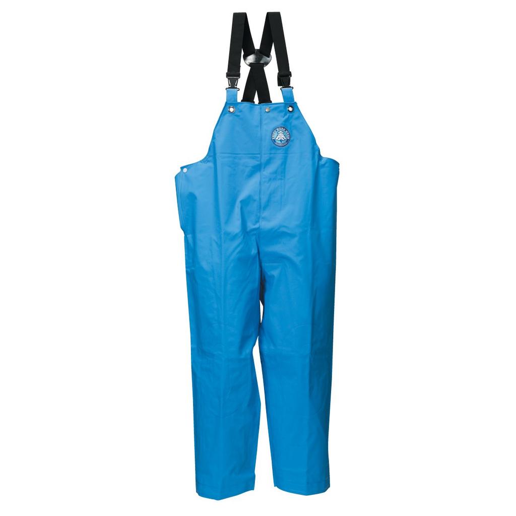 Hanshin Soji Overalls with front zipper LLL Blue RA-98