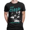 The Clash London Concert Punk Theme TShirt  Loose Fit Pure Cotton Unisex Streetwear Top   Graphic T Shirts Harajuku T Shirt
