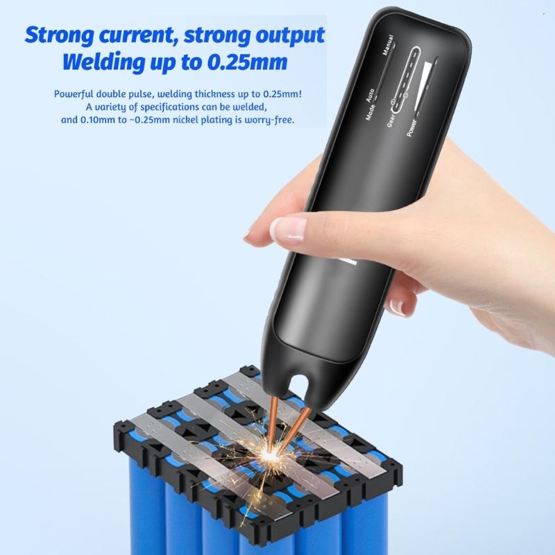 User Friendly Mini Welding Machine easy carry Spots welder with Overloading Protections for Travel Spots Welding Electronic