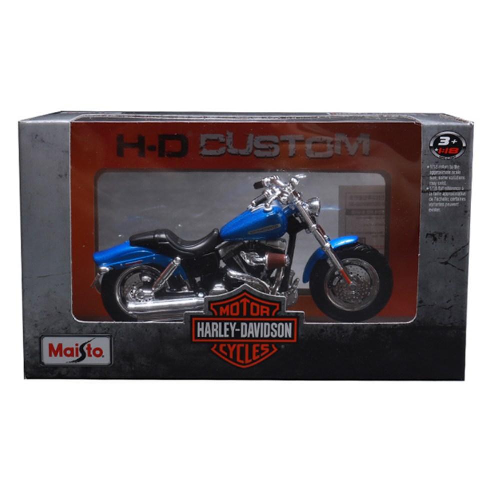 Maisto 1:18 Harley-Davidson 2009 FXDFSE CVO FAT BOB Alloy Diecast Motorcycle Model