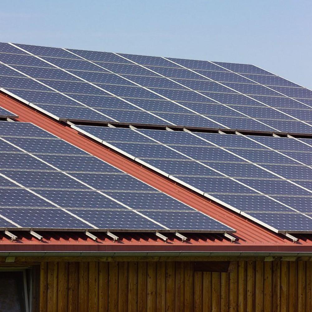 Trilho de grampo para aquicultura Painel solar automotivo de backup