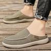Men's Large Cross-Border Lightweight Summer Slip-On Casual Closed Toe Half Slippers