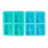 Silicone Mould Human Face Soap Resin Mould 4 Holes Buddhas Portrait Candle Molds