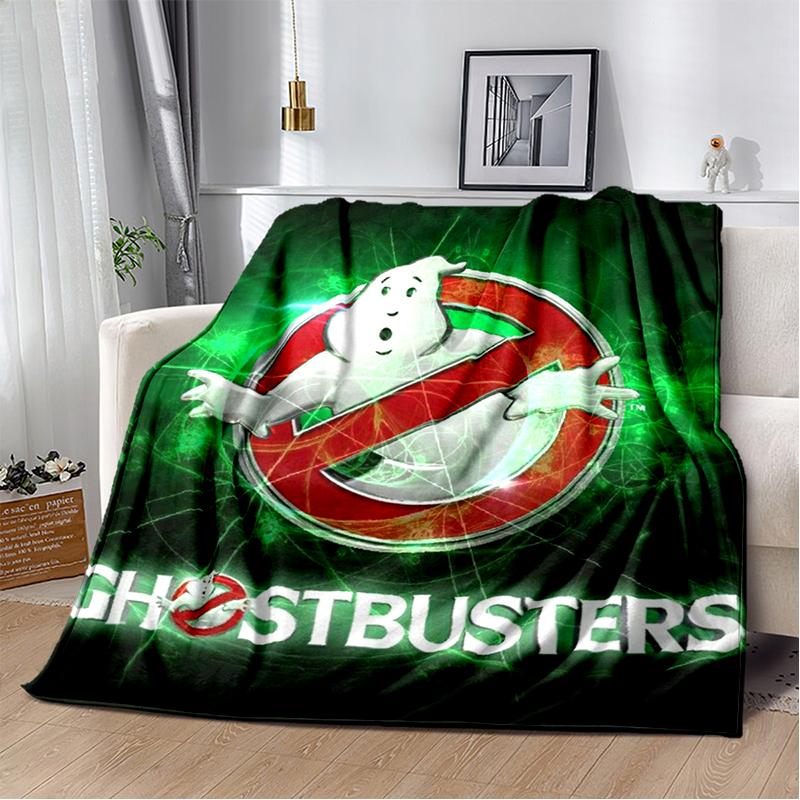 27 Style New G-Ghostbusters Horror Movie Cartoon Blanket,Soft Throw Blanket for Home Bedroom Bed Sofa Travel Picnic Cover Kids