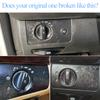 Upgraded Car Interior Dashboard Headlight Switch Button Panel Trim Head Lamp Replacement For Benz ML GL W164 X164 300
