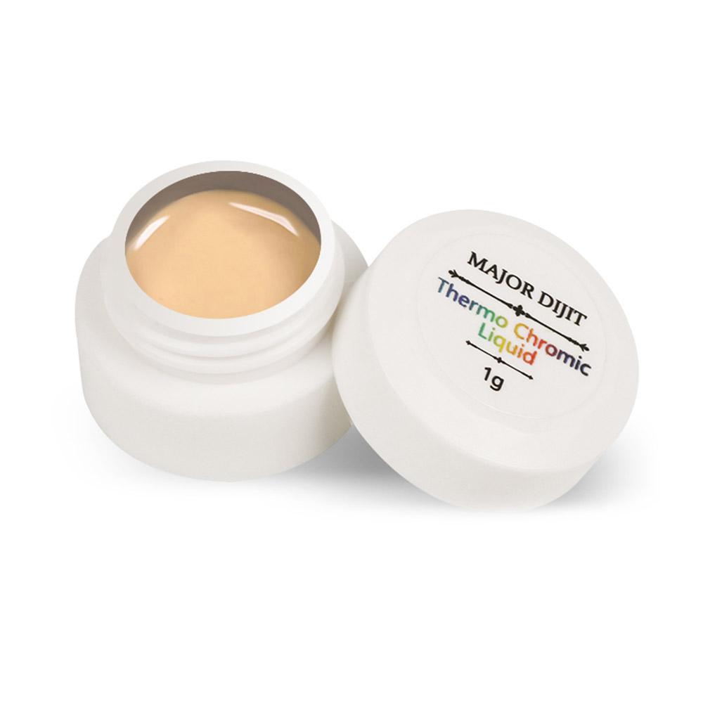 

Гель-лак для ногтей MAJOR DIJIT, меняющий цвет, термохромный жидкий гель-лак для дизайна ногтей, температура УФ белый