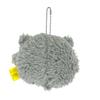 Sun Lemon Sheep Stuffed Animal Keychain Grey 10x6x8cm P-9682