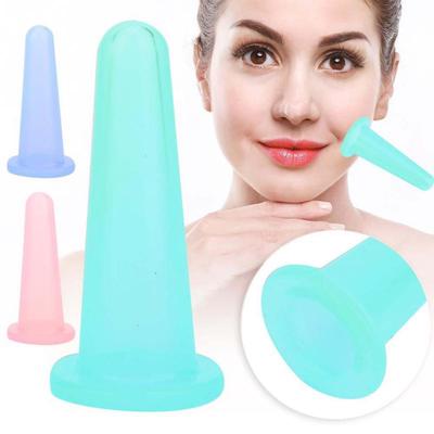 Vácuo massageador facial cupping cup rosto tratamento de terapia de cuidados corporais