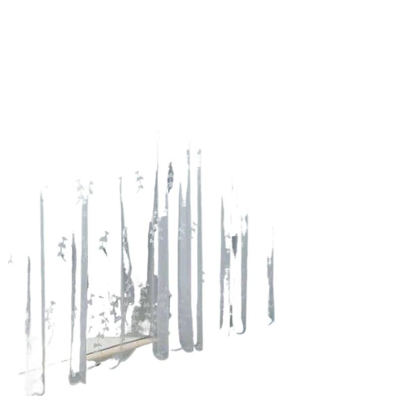 2026 New Style Sheer Gauze Curtains - Versatile, Thin Design for Living Room, Bedroom, Balcony - Self-Adhesive Household Décor