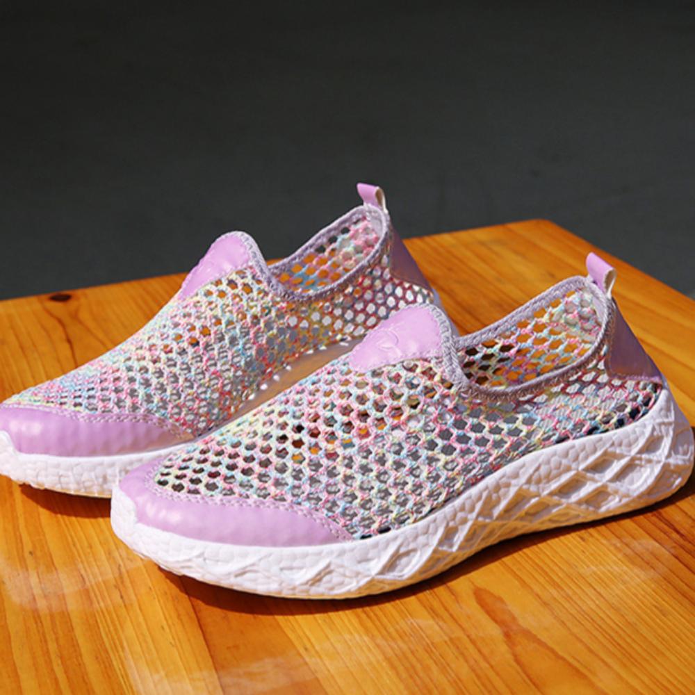 Casual Shoes for Women Spring and Summer Mesh Shoes Mesh Shoes Lightweight and Comfortable Hollow Single Mesh Shoes