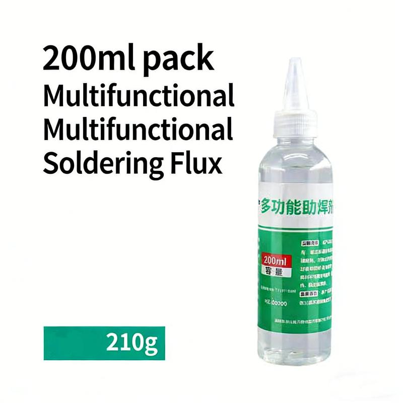 Liquid Soldering Flux Set 30ml 200ml Rosin Core Non Corrosive For High Precision Soldering Tasks