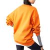 Anta Logo Digital Print Pattern Plus Velvet Pullover Sweatshirt Unisex Tops Orange 152248725-3