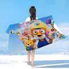 Cartoon P-Pororo Cute Microfiber Beach Towel Absorbent Quick Dry Soft Yoga Swimming Resort Mountain Climbing Towel