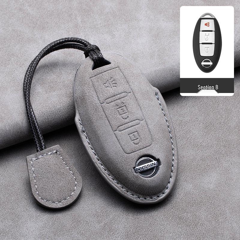 Nissan Car Key Cover for Qashqai, Teana, Tiida, Paladin, Murano, Sylphy, and X-Trail Models