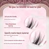 Glue-Free Self-Adhesive Barbie Manga Style False Eyelashes - Little Wild Rabbit Simulation, Single Cluster for Anime Eyes