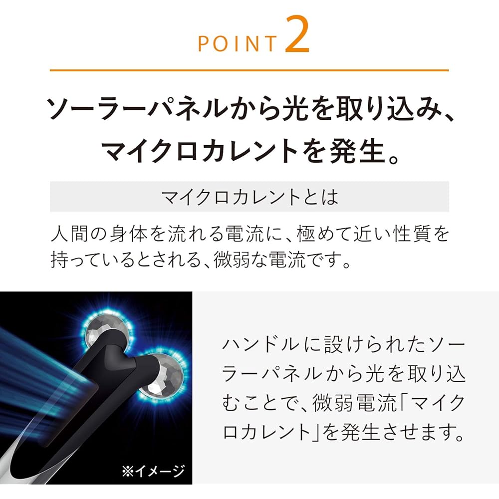 MTG ReFa Active Digit Facial Roller White  [Genuine Product]