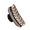 Pinza per Capelli a Pinza Piena di Strass per Donna Porta Coda di Cavallo Accessorio per Capelli