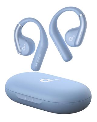 Anker Soundcore AeroFit Wireless staubdicht und wasserdicht bis 42 Stunden nach technischen Standards Graublau (Bluetooth 5.3) [Offene Ohrhörer/IP57