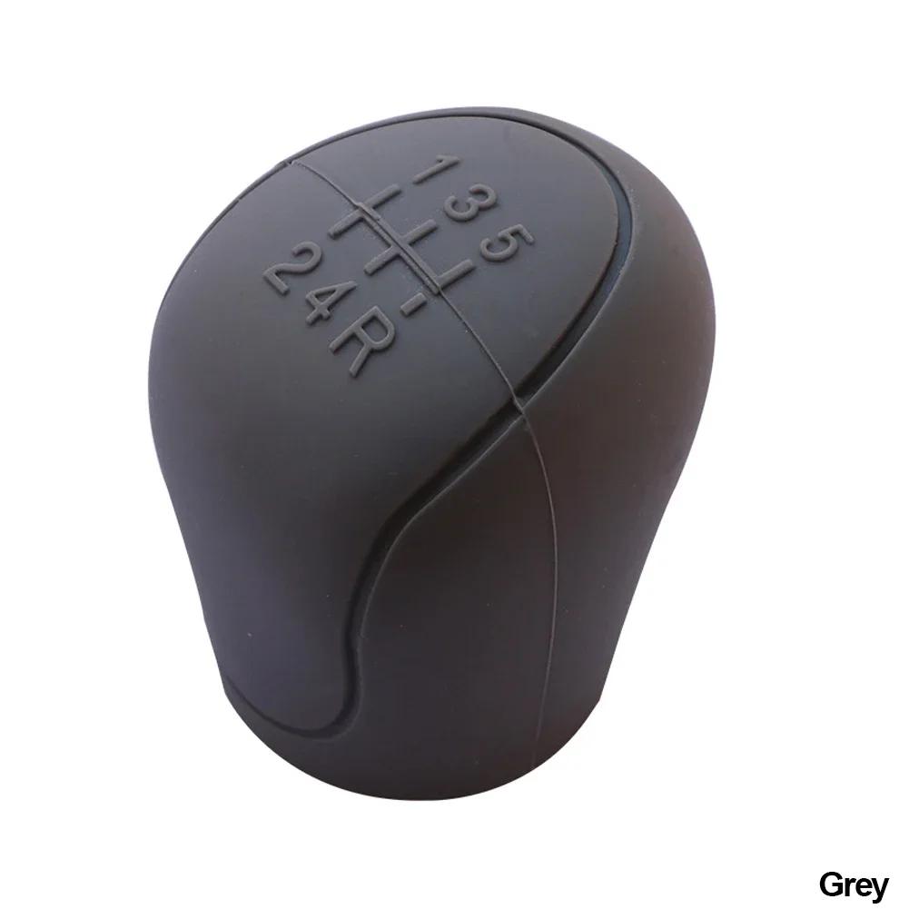 Car Manual Gear Shift Knob Cover Silicone Anti-slip Grip Covers Manual Handle Silicone Protection Auto Interior Accessories
