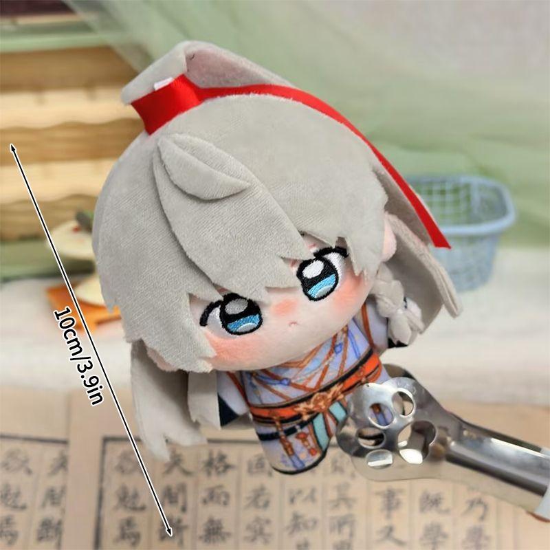 Ancient Hanfu Game Love&Deepspace Doll Keychain Sylus Caleb Rafayel Zayne Xavier Plush Keychains Cartoon Figure Doll Fans Gifts