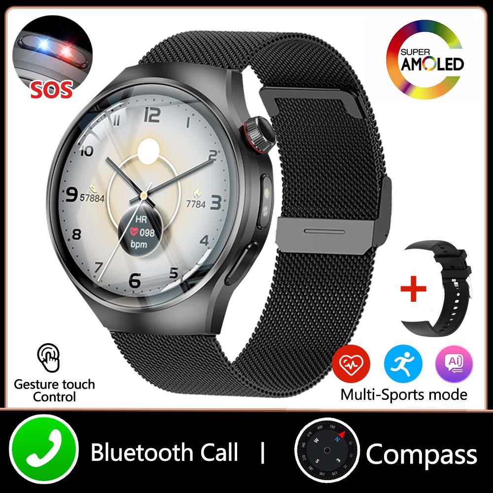 WATCH 5 Pro GPS NFC Smart Watch Men 360*360  Screen Heart Rate Bluetooth Call IP68 Waterproof Women Smartwatch  New