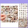 50diy Stickable Coffee Stickers For Notebooks Laptops Phones And More
