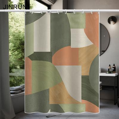 Cortina impermeable gruesa para baño, cortina de ducha a prueba de moho, cortina de partición de ducha, cortina de ducha, cortina de baño, perforación libre