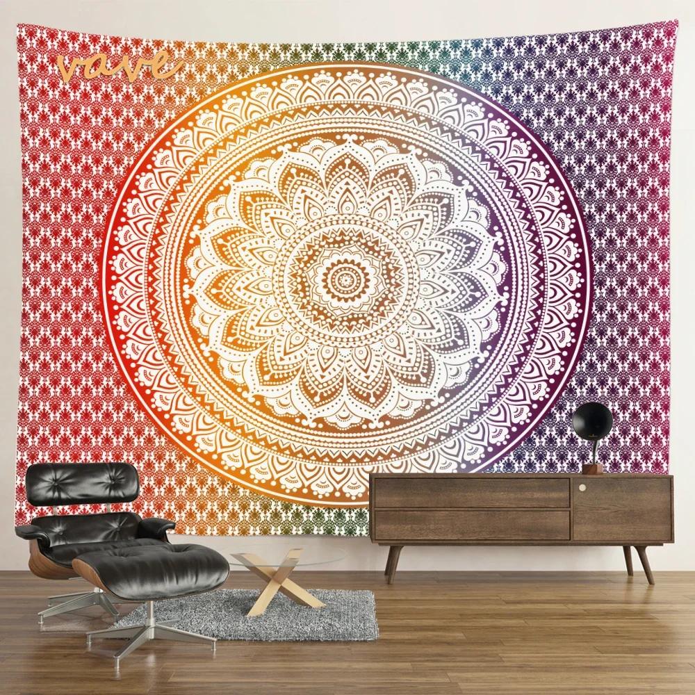 

VIKAMA Outdoor Bohemian Rug Perfect for picnics beaches music festivals wall decor and gifts for the free spirit 74x94cm(29x37in)