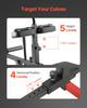 Seated Calf Machine Calf Raise Equipment Seated Leg Exercise Home Gym