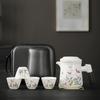 Travel Tea Set Portable Outdoor Portable Express Cup Company Event Gifts Can Be Printed In One Pot of Four Cups