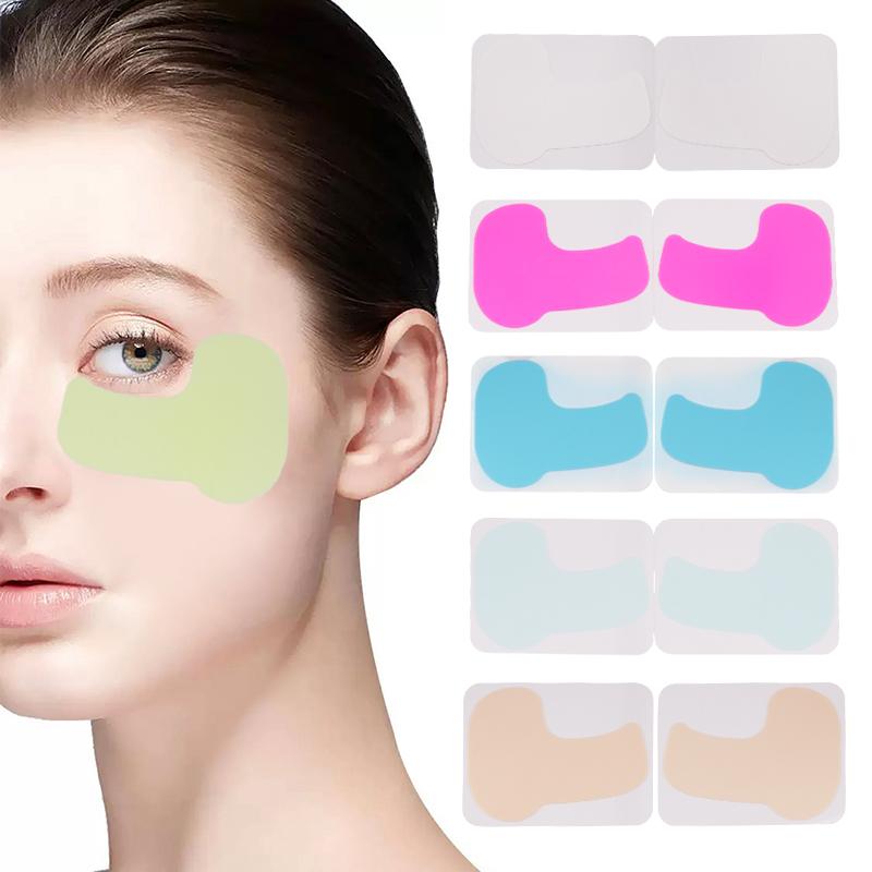 1 Pair Reusable Eye Mask Patch Silicone Pads Essential Eye Cream Patch Facial Lifting Eye Wrinkle Removal Patch Eye Skin Care