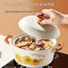 Chui Da Huang 4.2L Good Persimmon Peanut Ceramic Stew Pot