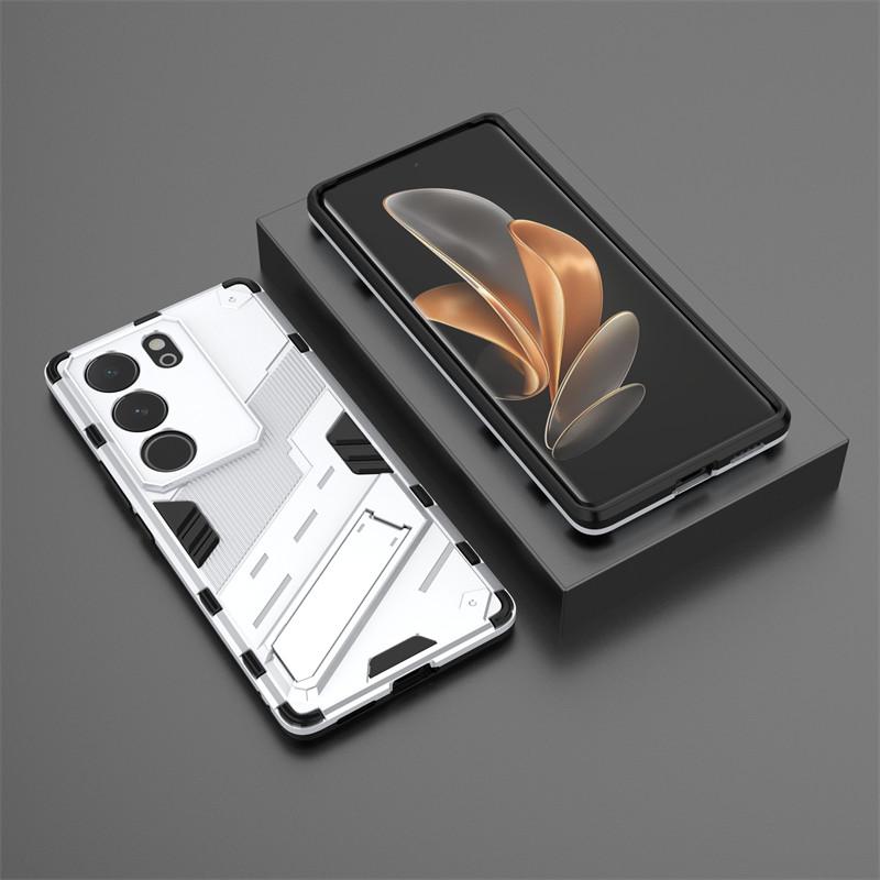For Vivo V29 5G Case Vivo V29 V29E V29 Pro 5G Cover Funda Shockproof TPU Armor PC Stand Holder Silicone Protective Back Cover