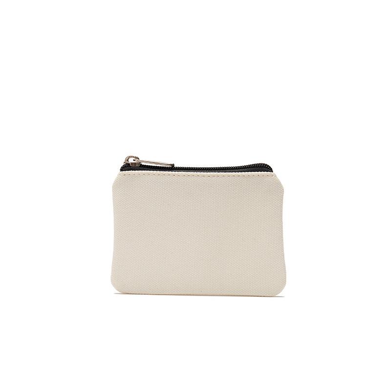 2025 Unisex Cotton Canvas Coin Purse & Card Holder