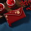 Best Wishes New Year Blessing Bag Multiple Patterns HongBao New Trendy Red Money Packet  Birthday