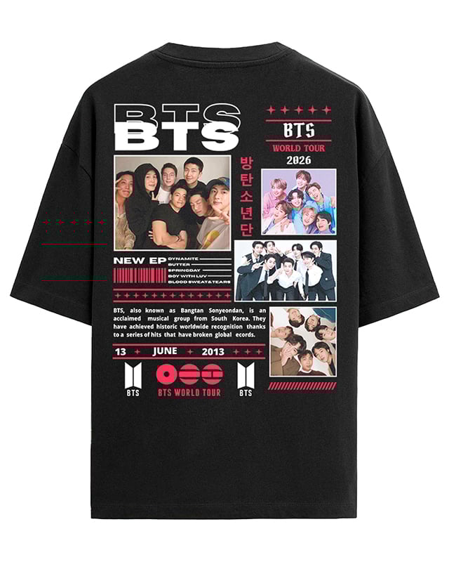 BTS ARIRANG TOUR T-shirt Women's Men's Korean Kpop Bts Graphic Soft Cotton Short Sleeve Casual Oversized Female Clothing