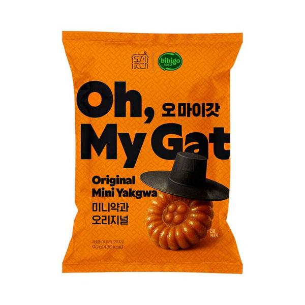 Dosi Gotgan x bibigo Oh My GAT Korean Snack Set (Mini Yakgwa Original + Mini Yakgwa Yuzu + Kimchi Seasoning Popcorn) – 260g