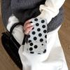 Dual-Layer Frosted Polka Dot Case for iPhone 15/17/16 Pro Max - Anti-Fall Cover