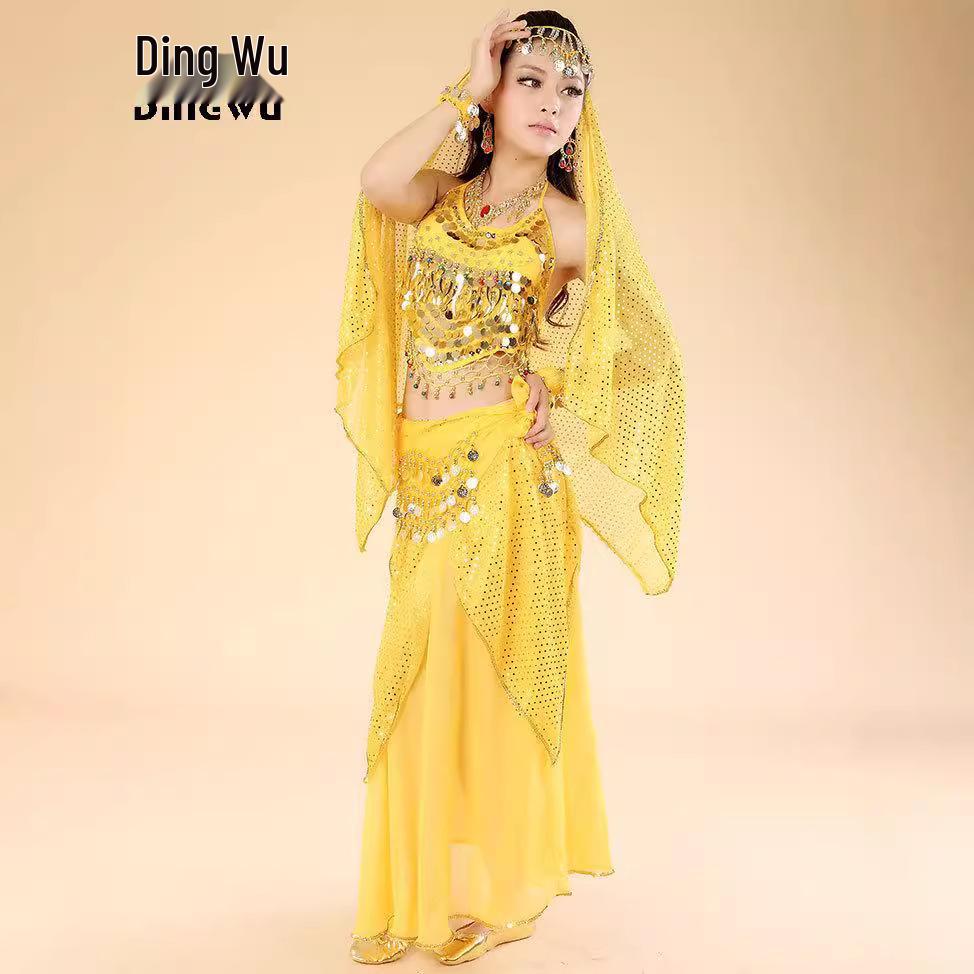 Women's Adult Belly Dance Costume Set - Little Chili Bra & Skirt