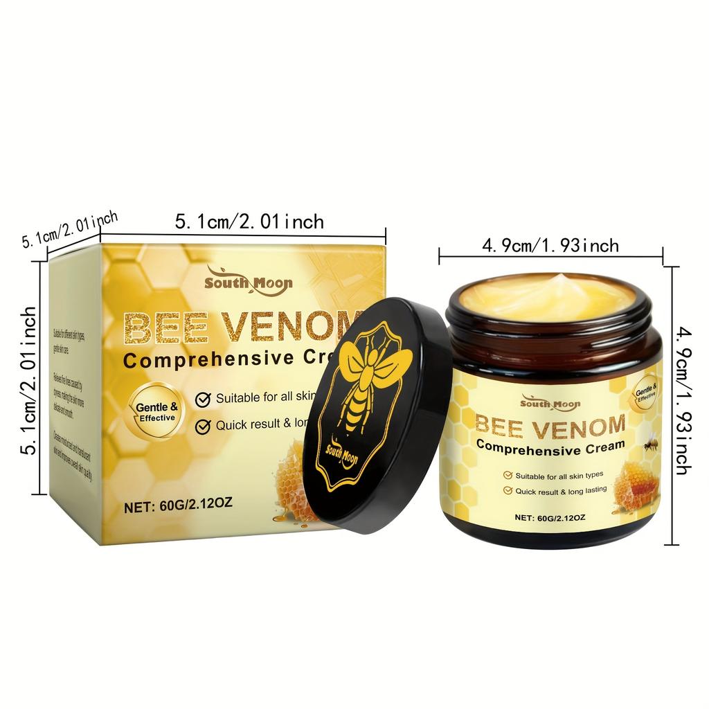 Bee Venom Cream Relieves Redness Repair Damage Skin Strengthens Skin Barrier Deep Moisturizing Skin Care Nourishing Body Cream