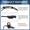 ABS Wheel Speed Sensor Front Left Right ABS Sensor Anti-Lock Braking System Sensor No.AE9Z2C204A for Ford Flex 2010-2012