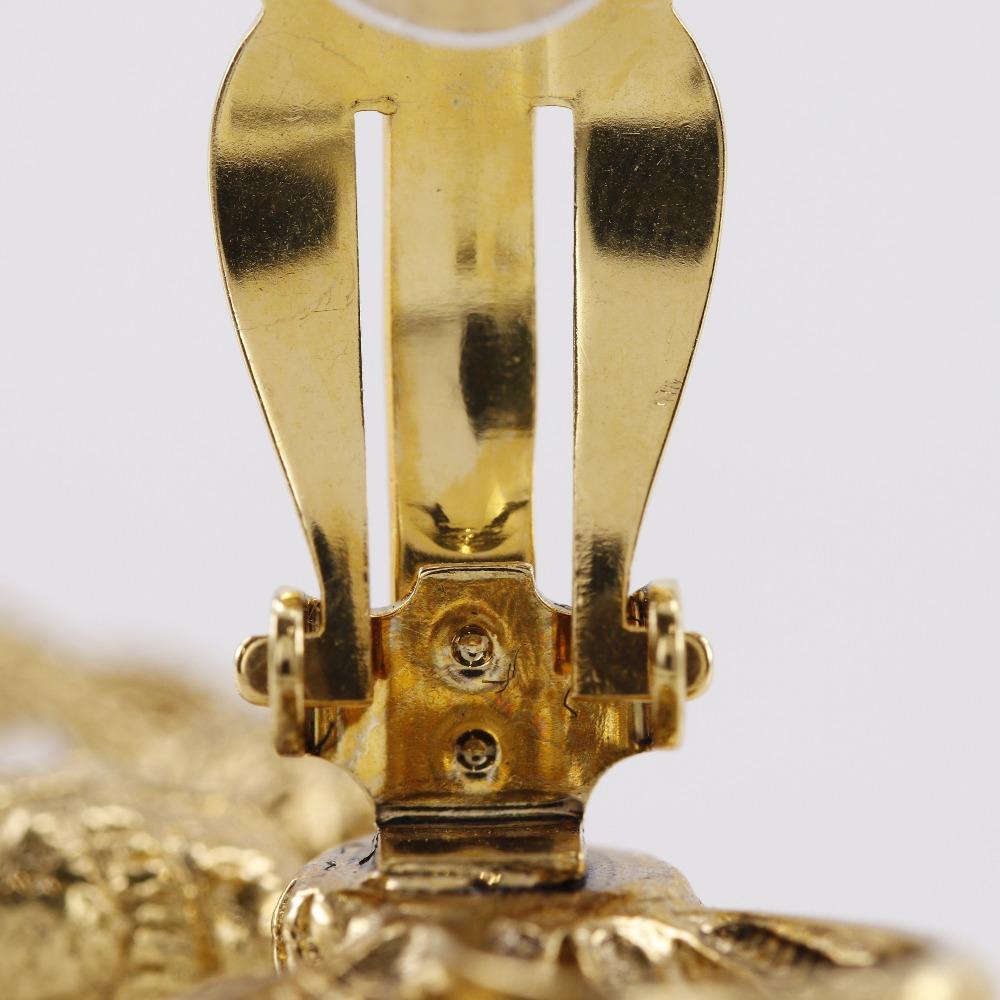 Sonia Rykiel Tassel Earring Plated Gold 17.3g Women Used