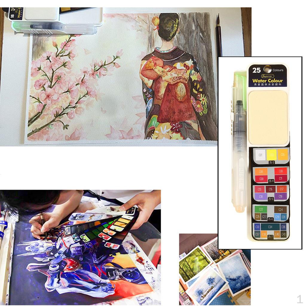 

42/33/25 Assorted Colors Artist Drawing Painting Set 25 Colors